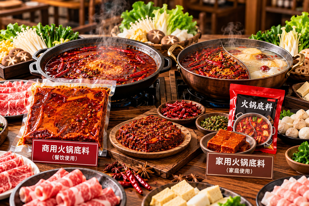 商用火锅底料和家用底料区别在哪?餐饮开店与家庭使用的选择重点