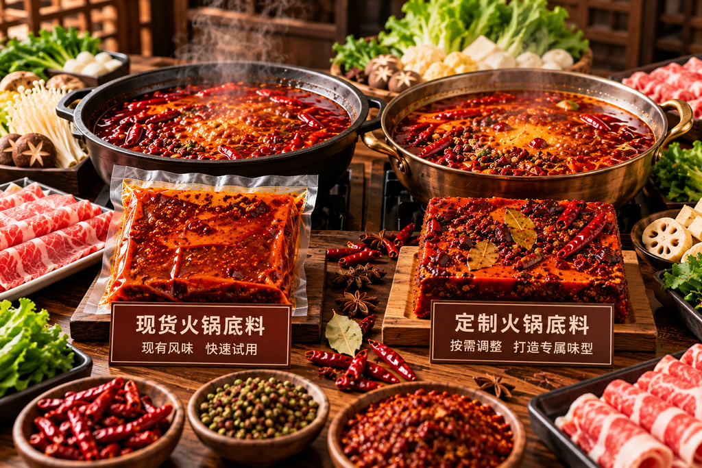 现货火锅底料和定制底料区别:开店选现成味型,还是为门店单独调整?
