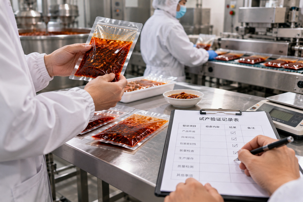 火锅底料试产有什么用?样品确认后如何验证生产适配与量产风险
