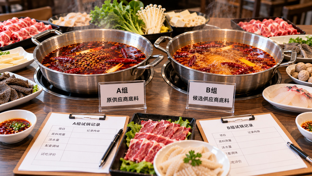 火锅底料换供应商怎么测试?从试锅到小范围验证